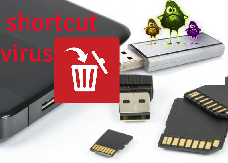 Shortcut Virus: How to remove from the USB drive without losing data